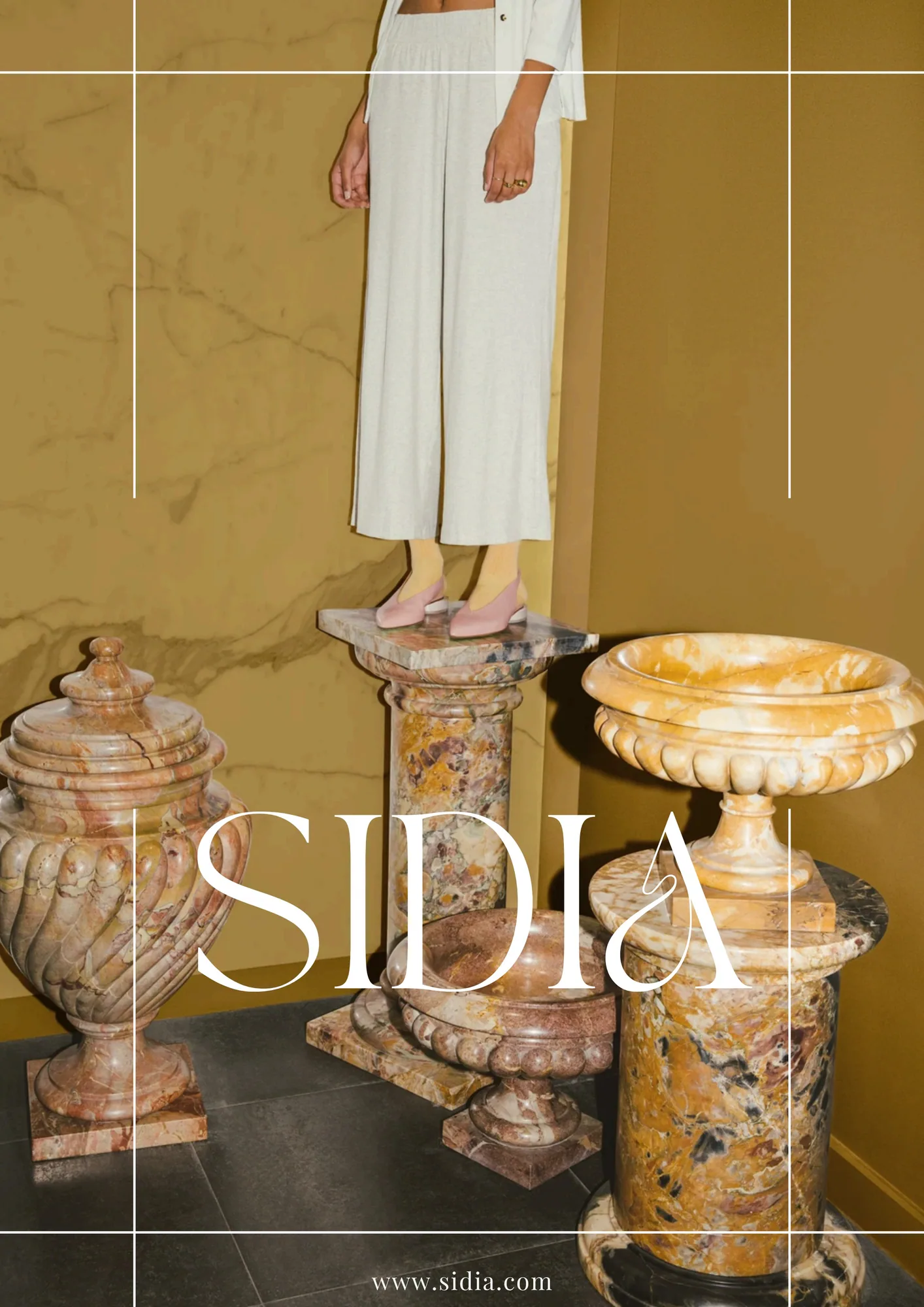 Sidia campaign page photographed by Renata Kaveh