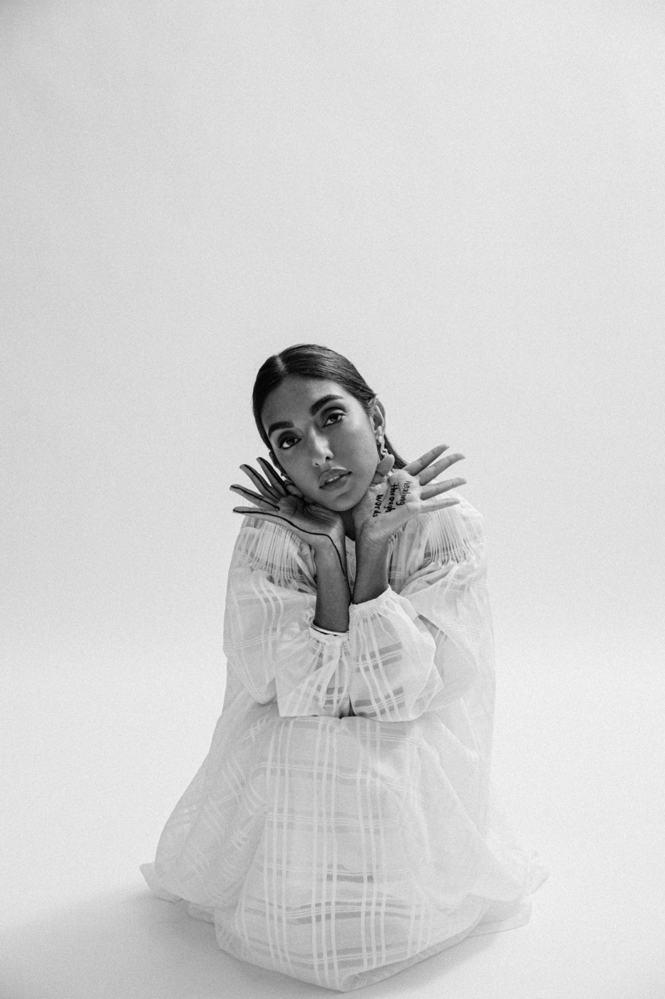 Portrait of poet Rupi Kaur