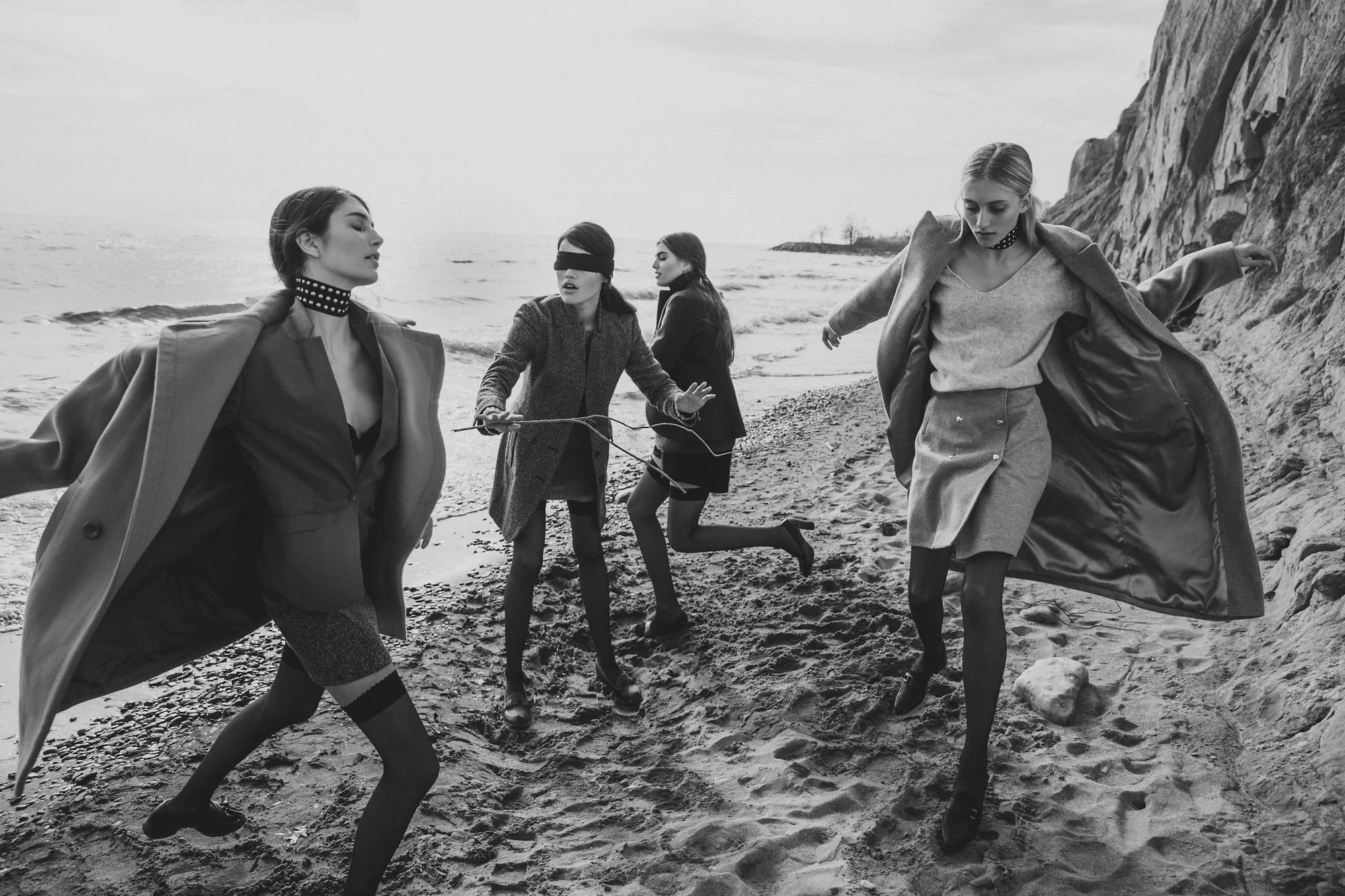 Editorial fashion photograph by Renata Kaveh