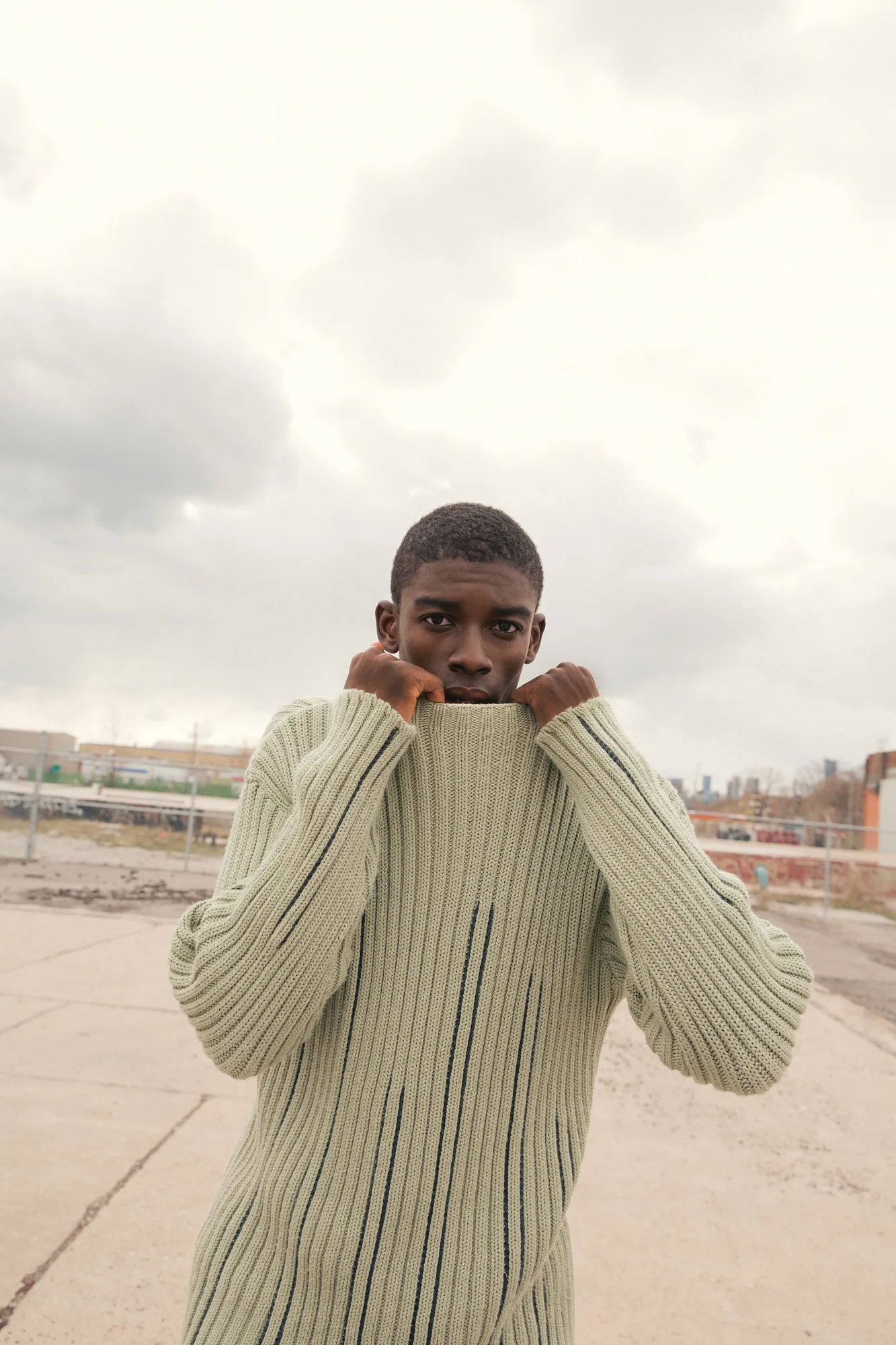 Editorial fashion photograph by Renata Kaveh