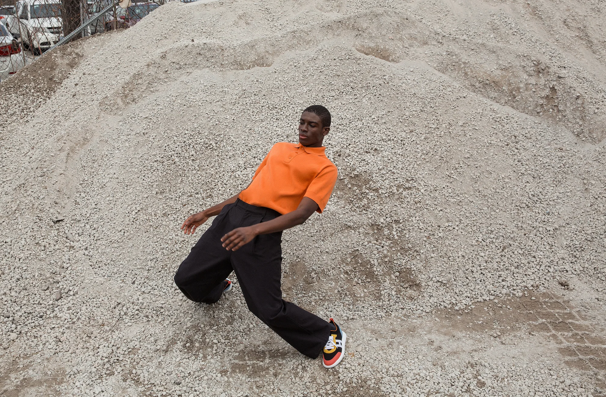 Editorial fashion photograph by Renata Kaveh