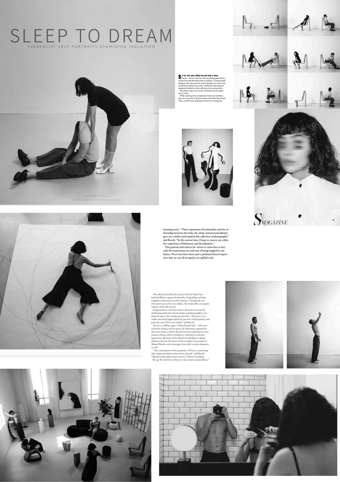S Magazine — Sleep to Dream feature photographed by Renata Kaveh